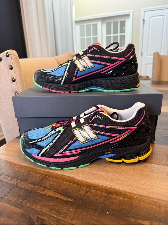 New Balance Other - New Balance 1906R Low Top Mesh Lace-Up Sneaker Black Multi-Color U1906RDM